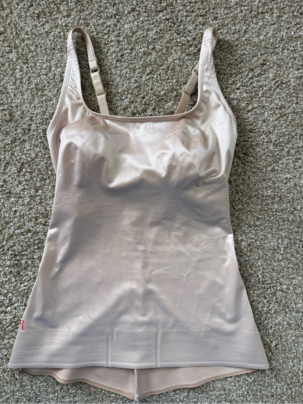Ruby Ribbon Seamless Shaping Cami in Light Blush